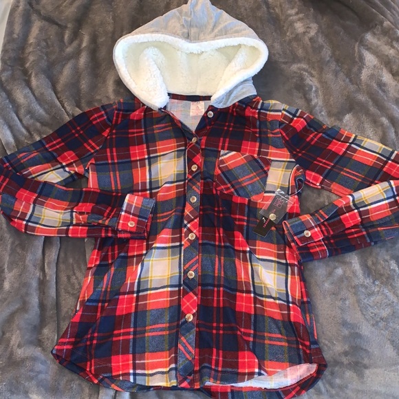 Hooded flannel - Picture 2 of 4